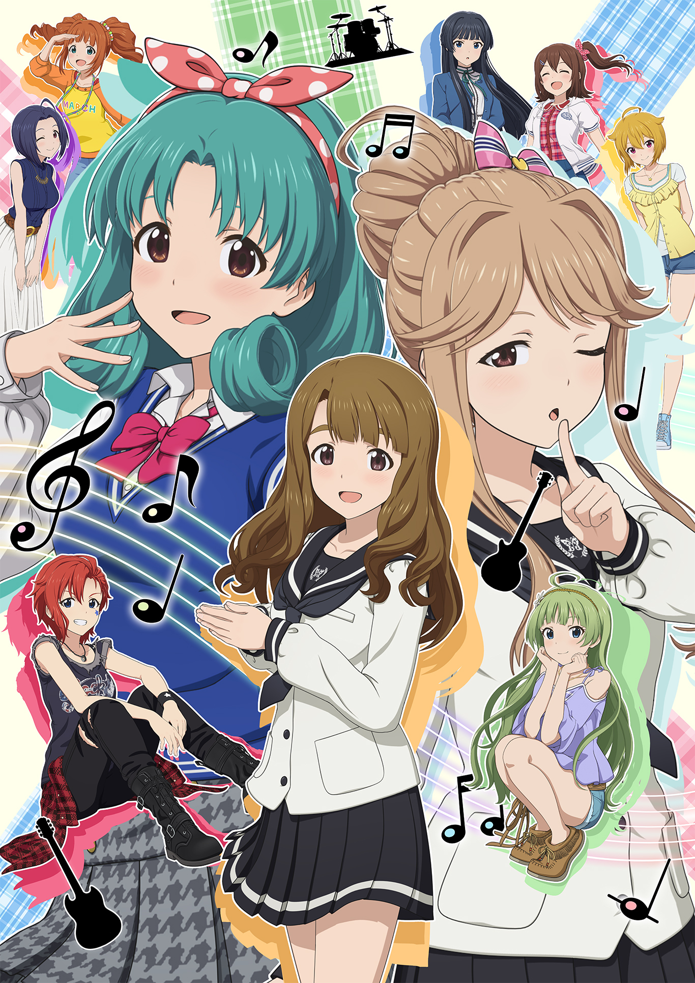 THEiDOLM@STER MILLION LIVE! ミリオンライブ～いつか、真ん中で～キービジュアル